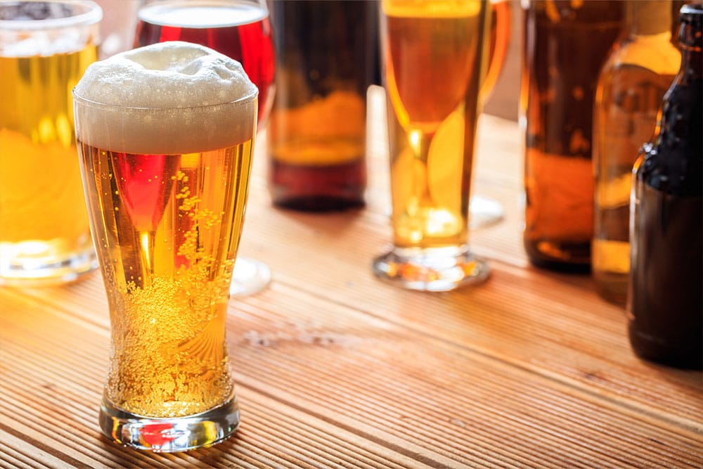 Image of alcoholic beverages.