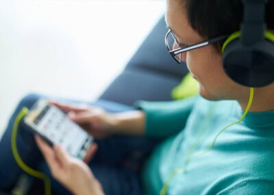 Mental wellbeing audio guides