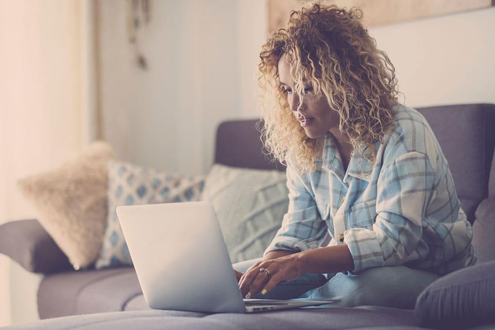 PCOS Female reading about PCOS