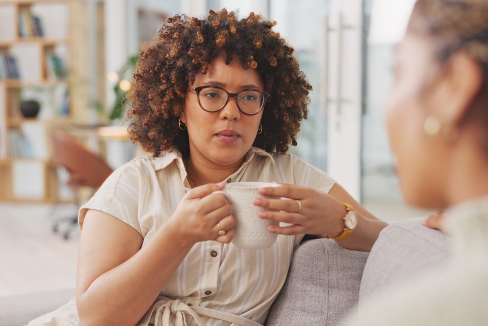 Person discussing their diabetes diagnosis